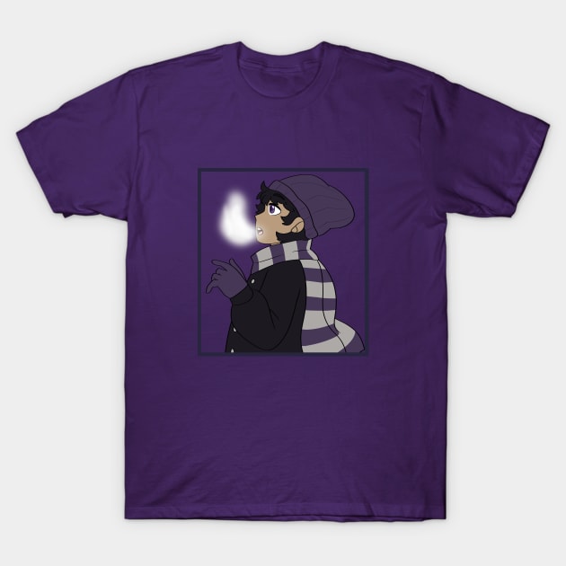 Winter boy T-Shirt by Ashe Cloud